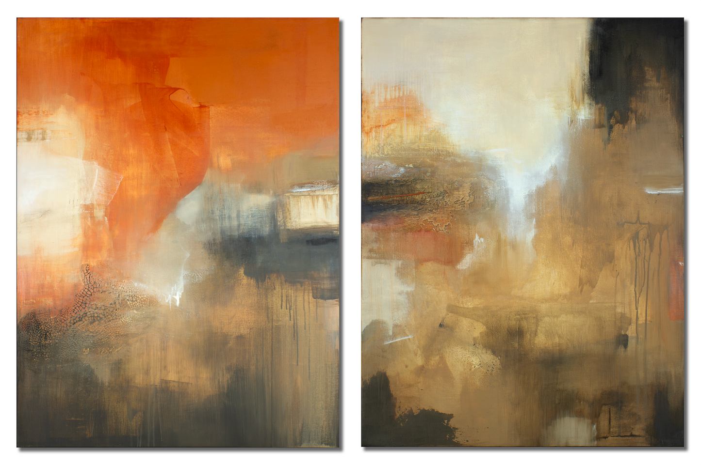Where the Earth Remembers (Diptych)