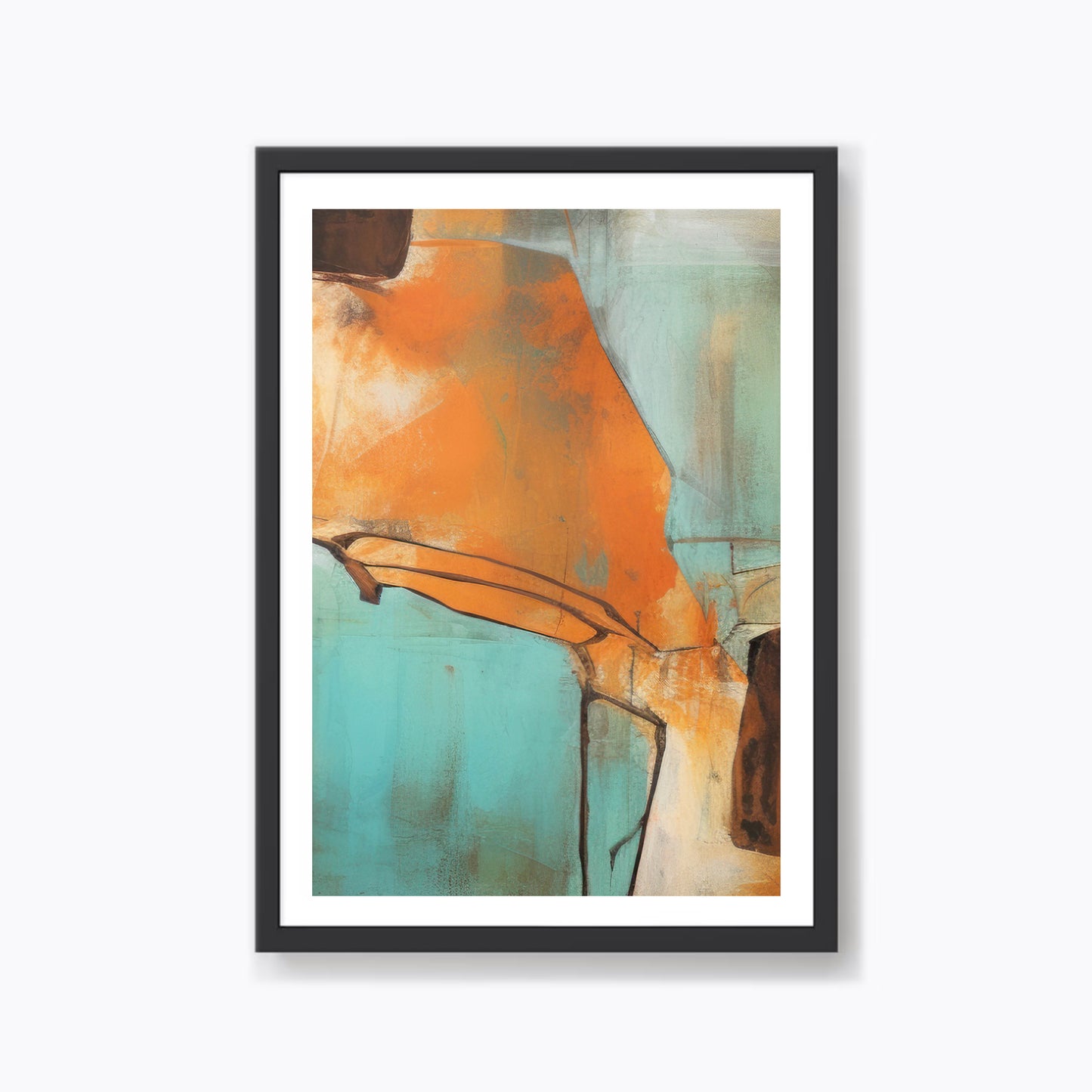 Orange Teal #1