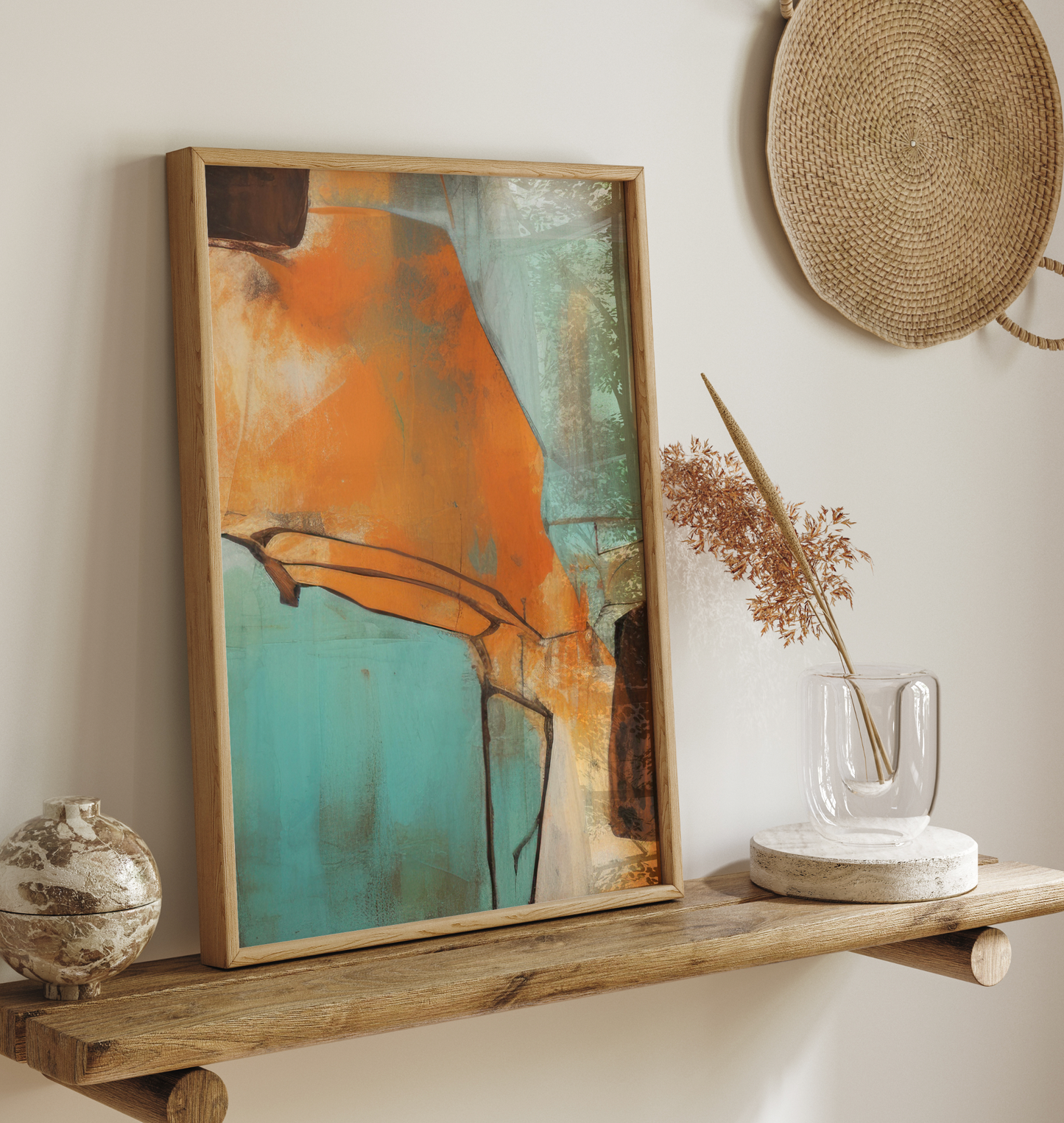 Orange Teal #1