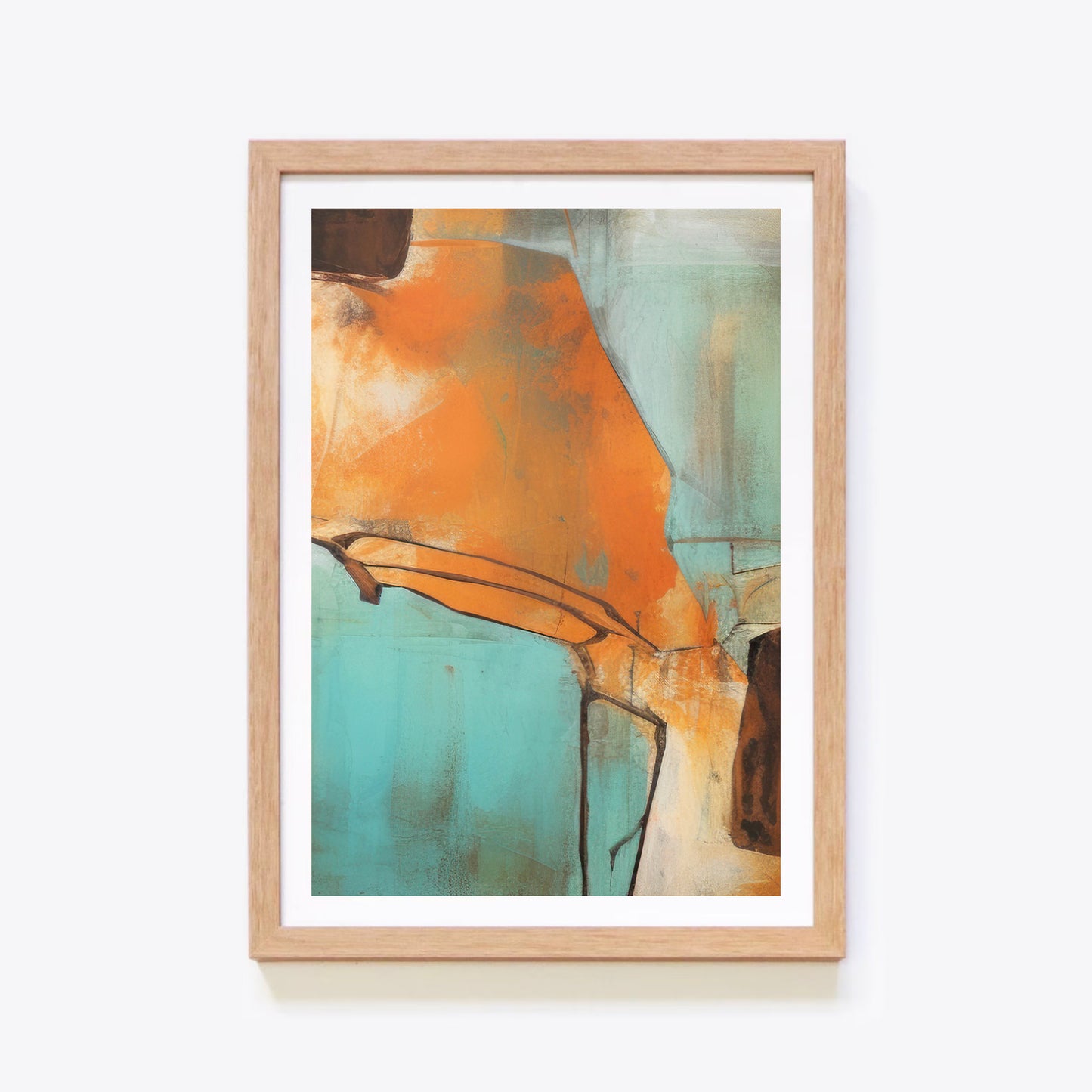 Orange Teal #1