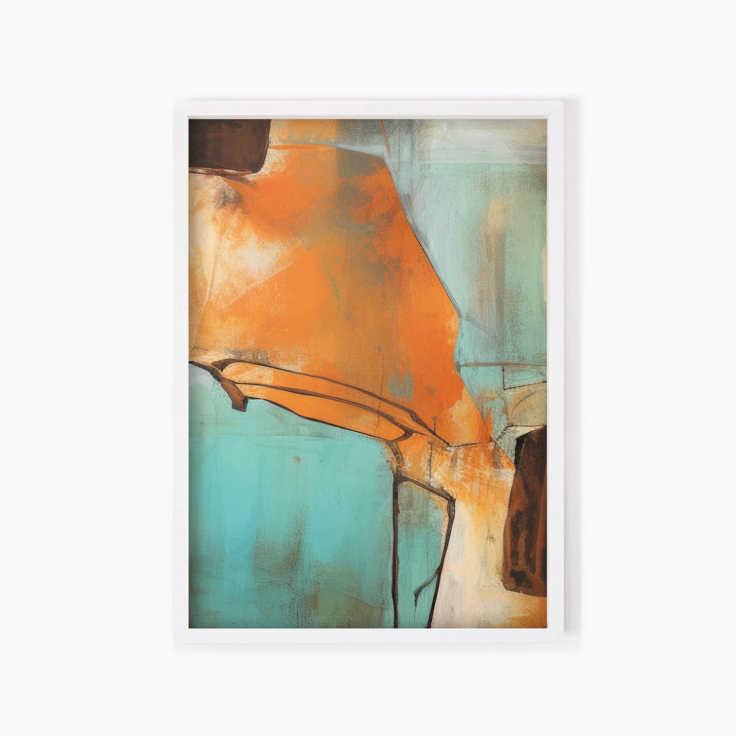 Orange Teal #1
