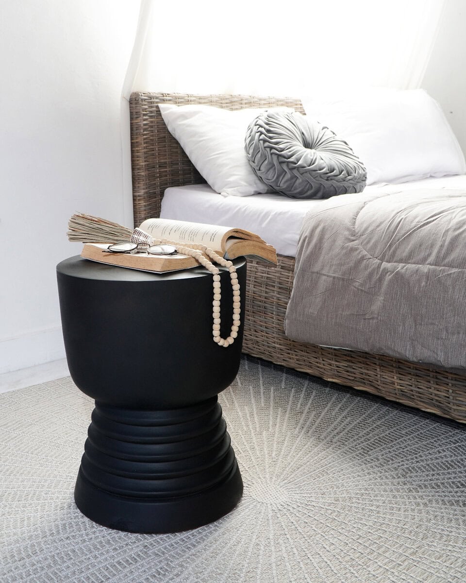 Orion | Wooden side table or stool